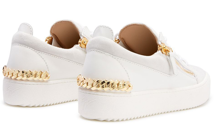 (W) Giuseppe Zanotti Gail 'White Zip' 圖 3