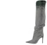 Buy (W) Giuseppe Zanotti Gala Caleido High Top 'Kristal Hitam Berhias' I280017001