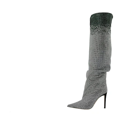 (W) Giuseppe Zanotti Gala Caleido High Top 'Crystal Embellished Black'