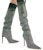 (W) Giuseppe Zanotti Gala Caleido High Top 'Kristal Hitam Berhias' I280017001