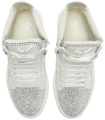 (Women) Giuseppe Zanotti GZ94 High Top 'White Fashion Casual' RW30019001 Lookbook (Women) Giuseppe Zanotti GZ94 High Top 'White Fashion Casual' RW30019001