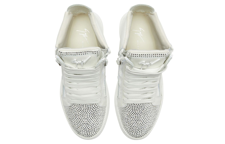 Lookbook (W) Giuseppe Zanotti GZ94 High Top ''Witte Fashion Casual'' RW30019001