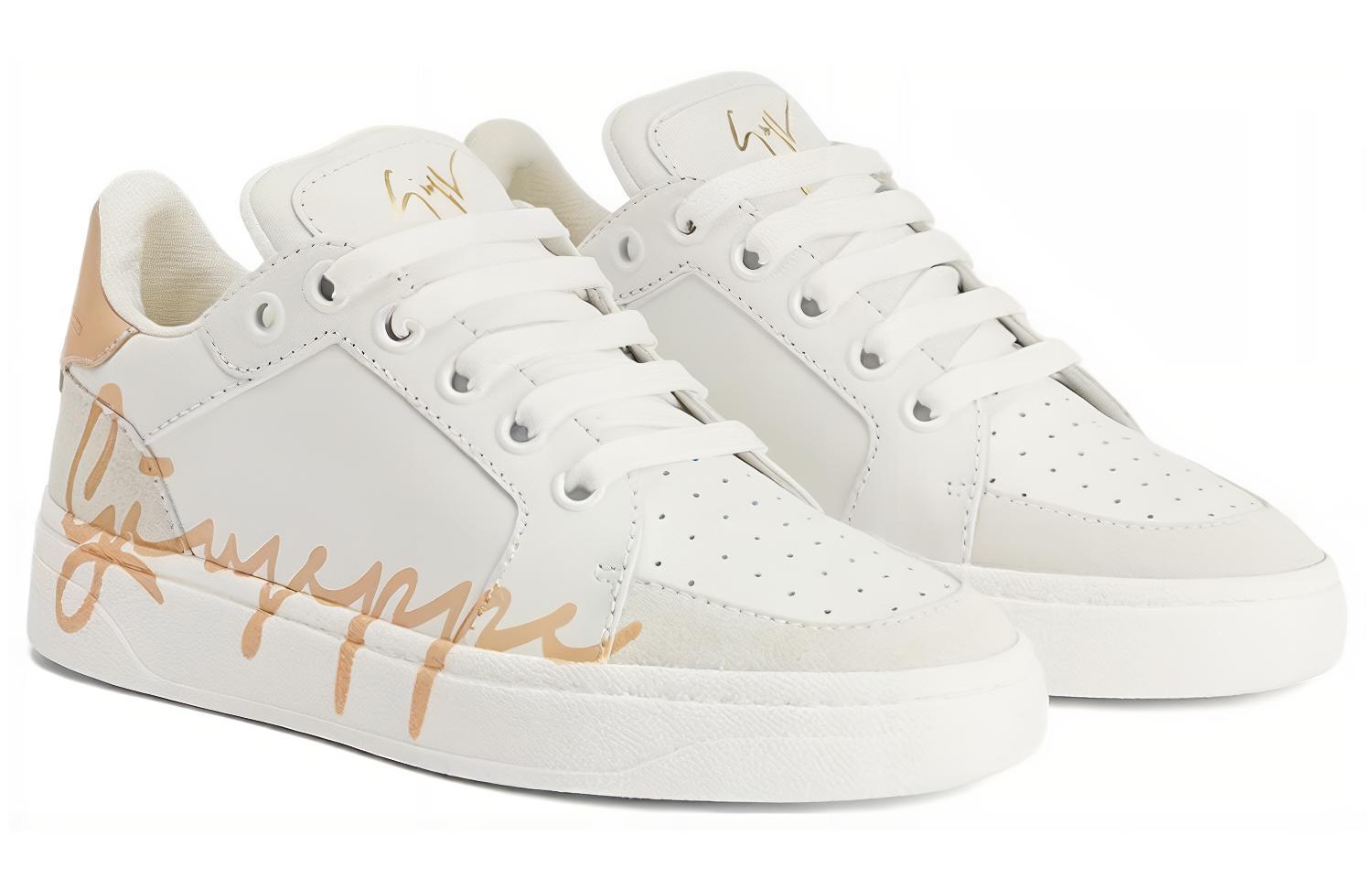 Order (Women) Giuseppe Zanotti Gz94 Low 'Pink Logo Signature' RW30040003