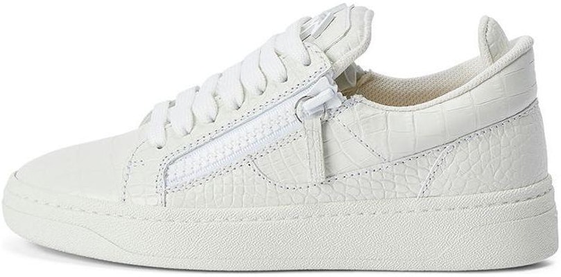 (Women) Giuseppe Zanotti Gz94 Low 'White Croc' RW30023001 Buy (Women) Giuseppe Zanotti Gz94 Low 'White Croc' RW30023001