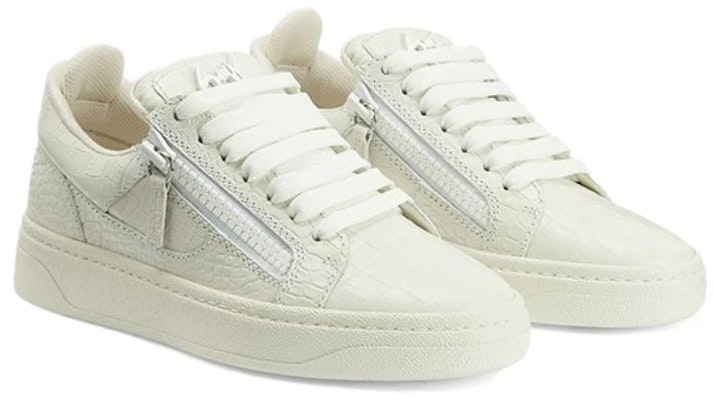 (Women) Giuseppe Zanotti Gz94 Low 'White Croc' RW30023001 Order (Women) Giuseppe Zanotti Gz94 Low 'White Croc' RW30023001