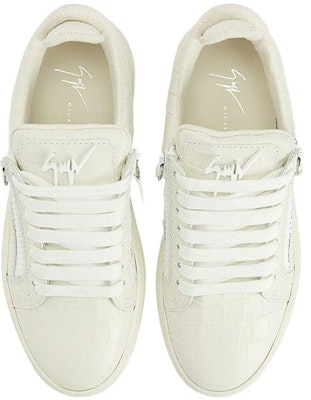 (Women) Giuseppe Zanotti Gz94 Low 'White Croc' RW30023001 Lookbook (Women) Giuseppe Zanotti Gz94 Low 'White Croc' RW30023001