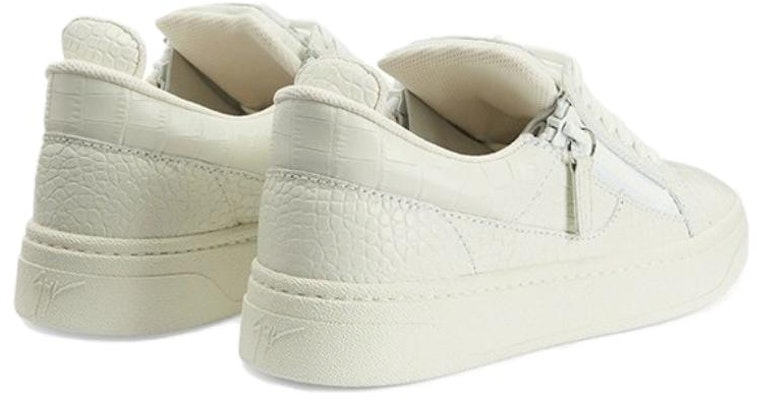 (Women) Giuseppe Zanotti Gz94 Low 'White Croc' RW30023001 Shop (Women) Giuseppe Zanotti Gz94 Low 'White Croc' RW30023001