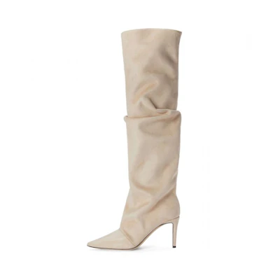 (W) Giuseppe Zanotti GZ Gala High Boots 'Beige Suede'