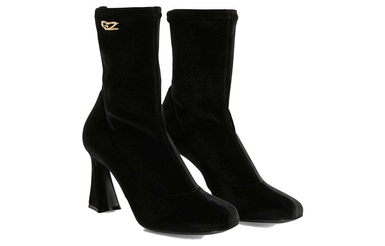 (W) Giuseppe Zanotti High-Heel Ankle Boots 'Black CMFT' 圖 2