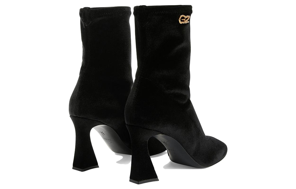 (W) Giuseppe Zanotti High-Heel Ankle Boots 'Black CMFT' 圖 3