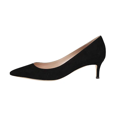 (W) Giuseppe Zanotti High-Heeled Pumps 'Black Velvet'