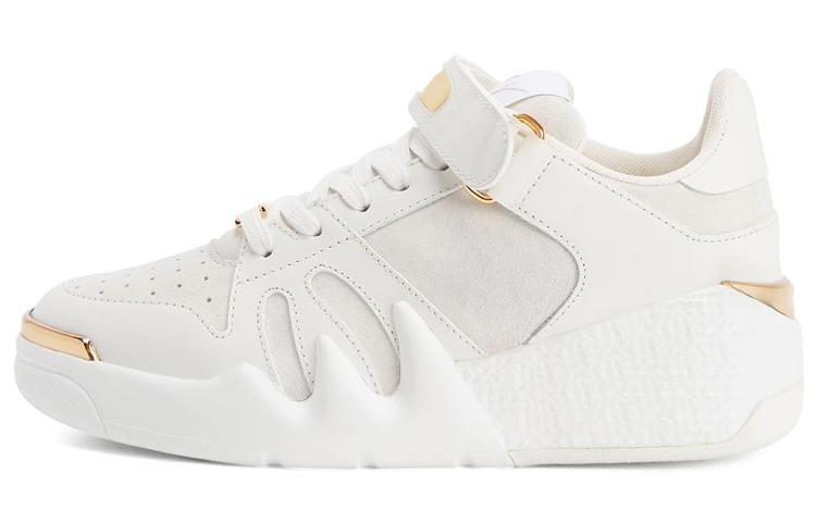 (Women) Giuseppe Zanotti High-Top 'Talon White Leather and Suede' RW20032001