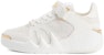 (W) Giuseppe Zanotti High-Top 'Talon Kulit Putih dan Suede' RW20032001