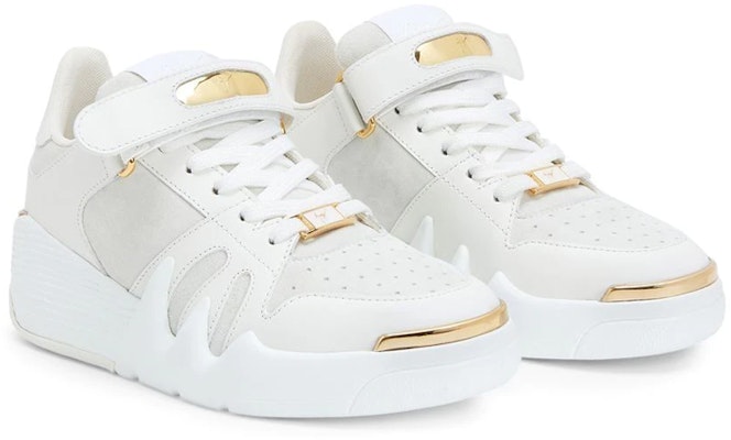 (Women) Giuseppe Zanotti High-Top 'Talon White Leather and Suede' RW20032001 Order (Women) Giuseppe Zanotti High-Top 'Talon White Leather and Suede' RW20032001
