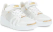 Order (W) Giuseppe Zanotti High-Top 'Talon Kulit Putih dan Suede' RW20032001