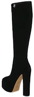 Shop (W) Boot Tinggi Giuseppe Zanotti 'Black Square Toe' Hitam I280000002