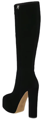 Giuseppe Zanotti/GZ 皮革 方頭 高筒靴 女款 黑色 Shop Giuseppe Zanotti/GZ 皮革 方頭 高筒靴 女款 黑色