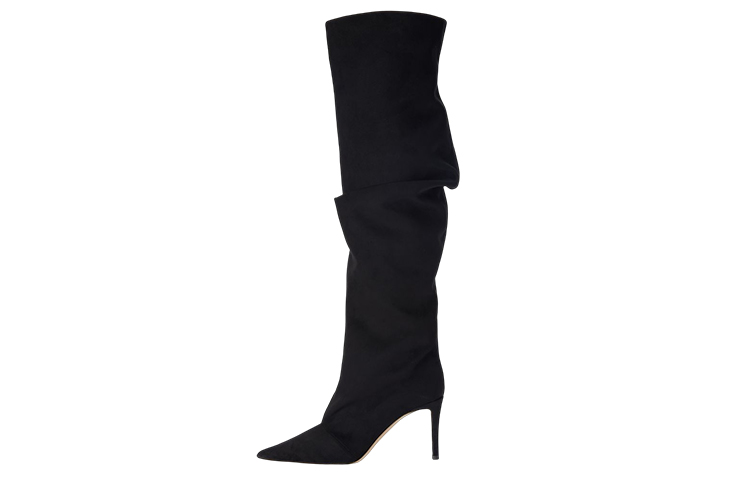 (W) Giuseppe Zanotti High-Top Slip-On 'Black Velvet'