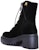 (W) Giuseppe Zanotti High-Top Sneaker 'Black Velvet Lace-Up' Hitam Velvety I270036001