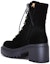 Lookbook (W) Giuseppe Zanotti High-Top Sneaker 'Black Velvet Lace-Up' Hitam Velvety I270036001