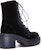 (W) Giuseppe Zanotti High-Top Sneaker 'Black Velvet Lace-Up' Hitam Velvety I270036001
