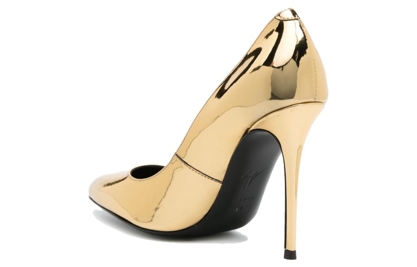 (W) Giuseppe Zanotti High Heel 'Gold Calfskin' 圖 3