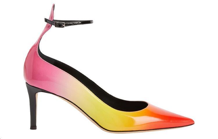 (W) Giuseppe Zanotti High Heel 'Red Yellow Fashion Buckle' 圖 2