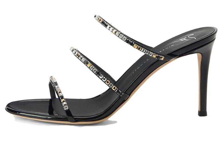 (Women) Giuseppe Zanotti High Heel Slide 'Black' I300015001