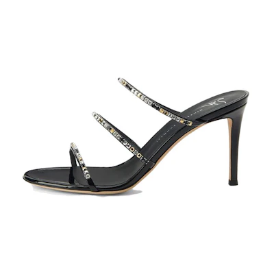 (W) Giuseppe Zanotti High Heel Slide 'Black'