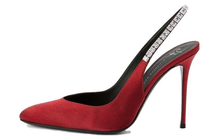 (Women) Giuseppe Zanotti High Heel Sock Pump 'Red' I350002002
