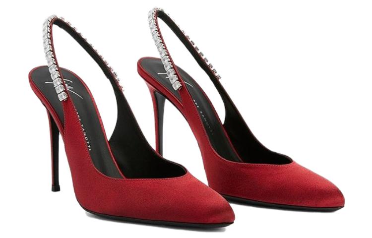 (W) Giuseppe Zanotti High Heel Sock Pump 'Red' 圖 3
