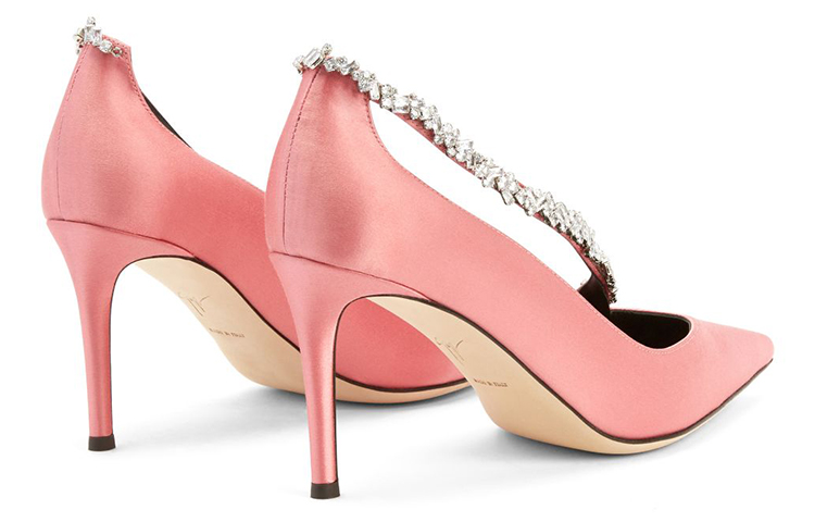 (W) Giuseppe Zanotti High Heels 'Pink Satin Pointed Toe' 圖 5