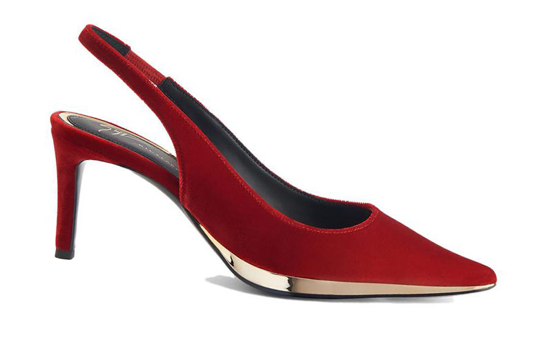 Order (Women) Giuseppe Zanotti High Heels 'Red Satin Point-Toe' E350000012