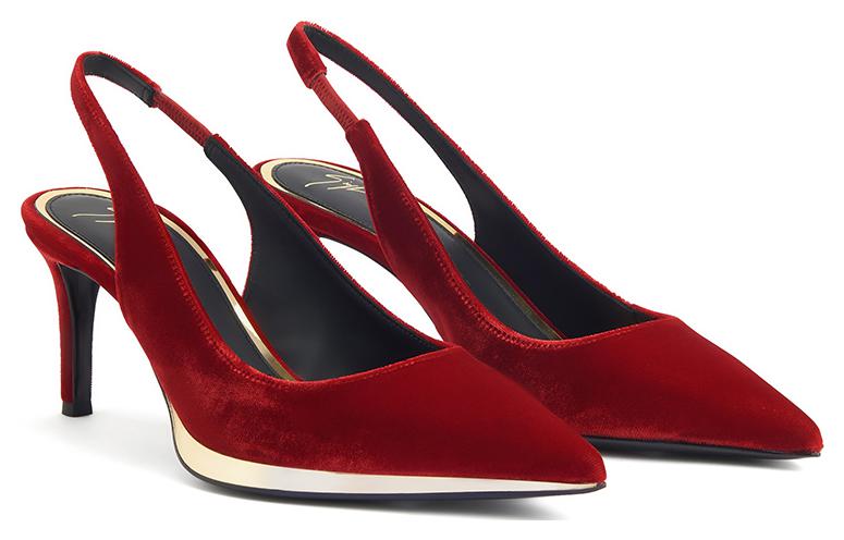 Lookbook (Women) Giuseppe Zanotti High Heels 'Red Satin Point-Toe' E350000012