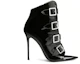 Order (Women) Giuseppe Zanotti Intrigo Buckle 'Black Peep-Toe' E360005001