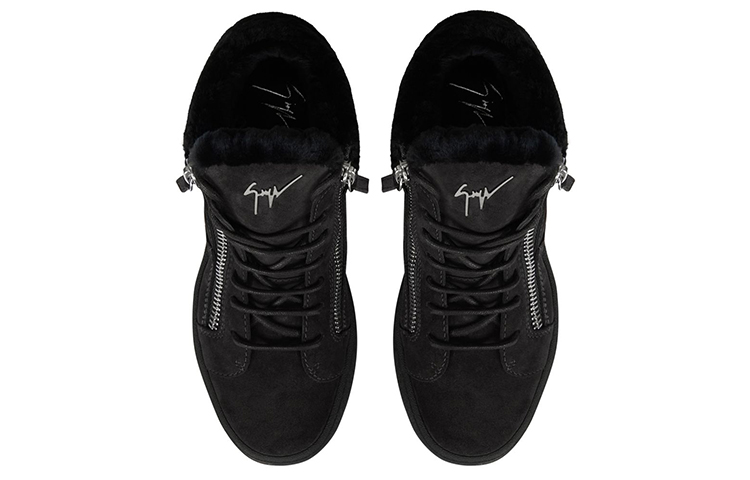 Shop (W) 朱塞佩·萨诺第 Kriss 冬季款 '黑色天鹅绒' RW10000001