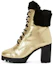Buy (W) Giuseppe Zanotti But Kulit Comfort Lace-Up 'Gold' I270050H02