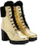 Lookbook (W) Giuseppe Zanotti But Kulit Comfort Lace-Up 'Gold' I270050H02
