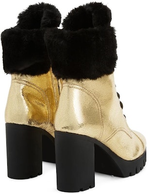 (W) Giuseppe Zanotti But Kulit Comfort Lace-Up 'Gold' I270050H02 Shop (W) Giuseppe Zanotti But Kulit Comfort Lace-Up 'Gold' I270050H02