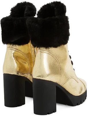 (W) Giuseppe Zanotti But Kulit Comfort Lace-Up 'Gold' I270050H02 Shop (W) Giuseppe Zanotti But Kulit Comfort Lace-Up 'Gold' I270050H02