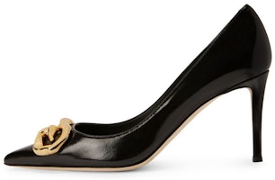 (Women) Giuseppe Zanotti Leather High-Heeled Slip-On 'Fashion Black' I260005001 (Women) Giuseppe Zanotti Leather High-Heeled Slip-On 'Fashion Black' I260005001