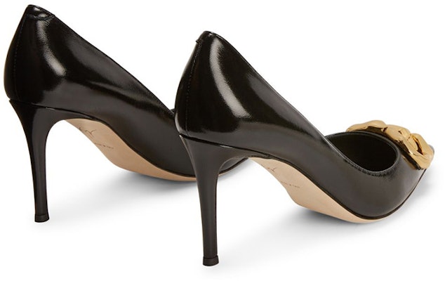 (Women) Giuseppe Zanotti Leather High-Heeled Slip-On 'Fashion Black' I260005001 Lookbook (Women) Giuseppe Zanotti Leather High-Heeled Slip-On 'Fashion Black' I260005001