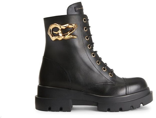 (Women) Giuseppe Zanotti Leather Lace-Up Short Boots 'Black Fashion' I270014001 Order (Women) Giuseppe Zanotti Leather Lace-Up Short Boots 'Black Fashion' I270014001