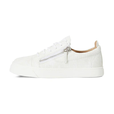 (W) Giuseppe Zanotti Leather Low-Top 'White'