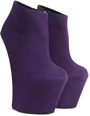 (W) Botas de Plataforma de Cuero con Cremallera Giuseppe Zanotti 'Morado' 1I27124001 Lookbook (W) Botas de Plataforma de Cuero con Cremallera Giuseppe Zanotti 'Morado' 1I27124001