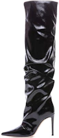 (Women) Giuseppe Zanotti Leather Pointed Toe High Top Boots 'Black' I280016013 (Women) Giuseppe Zanotti Leather Pointed Toe High Top Boots 'Black' I280016013
