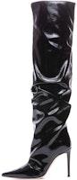 (Women) Giuseppe Zanotti Leather Pointed Toe High Top Boots 'Black' I280016013 (Women) Giuseppe Zanotti Leather Pointed Toe High Top Boots 'Black' I280016013