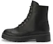 Buy (W) Giuseppe Zanotti 黑色真皮圆头系带靴 IU30010001