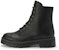 (W) Boot Kulit Bertali Giuseppe Zanotti Hujung Bulat 'Hitam' IU30010001