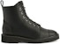 (W) Giuseppe Zanotti But Kulit Round-Toe Lace-Up 'Hitam' 'Gaya Serbaguna'. I070061H03